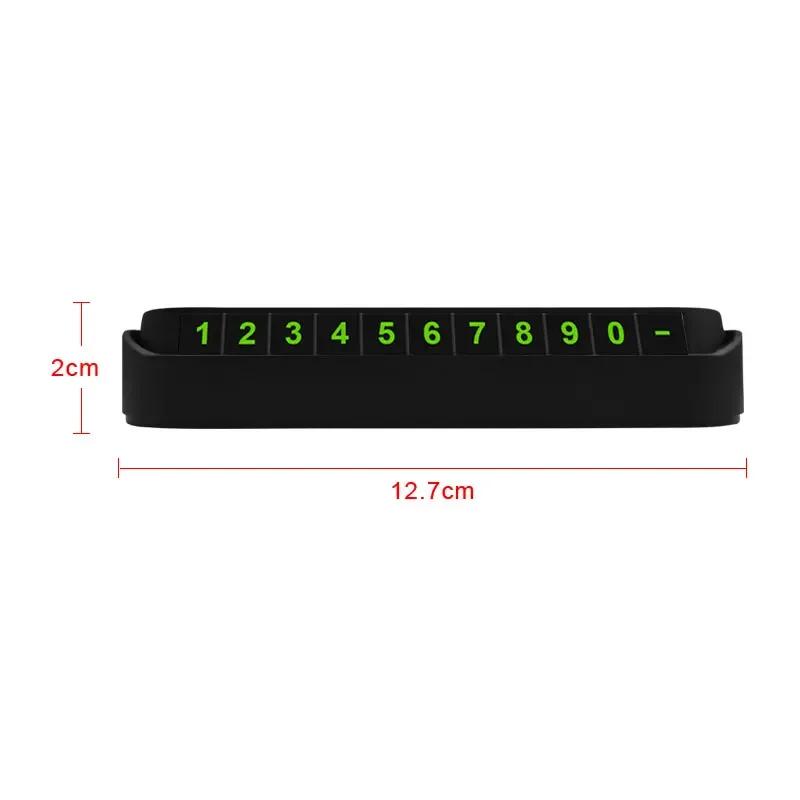 For Volkswagen 1Pcs Car Temporary Parking Card Plate Badge Car Styling For Volkswagen Golf Motion Touran Rline TDI R32 MK4 GTI J