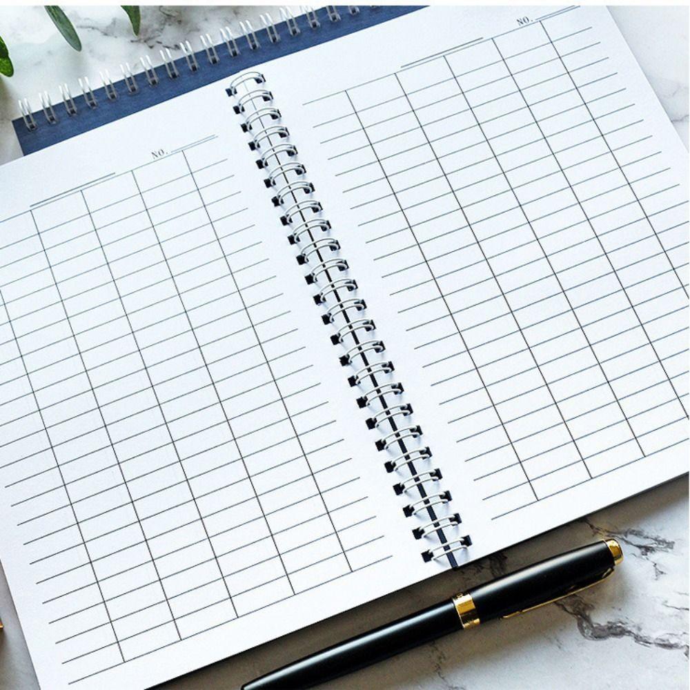 Universal Line Pages Financial Record Book Sturdy Cover Inventory Log Book  Home Office Use