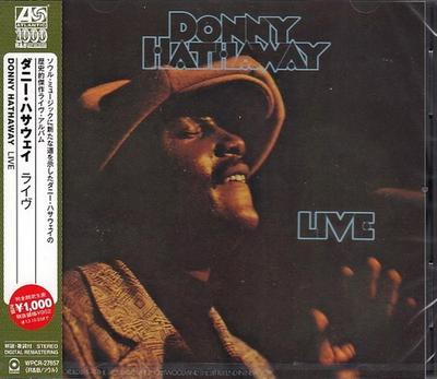 CD DONNY HATHAWAY - Live WPCR27657 ATCO Records, R 2013 Japan Soul/Funk Gebruikt