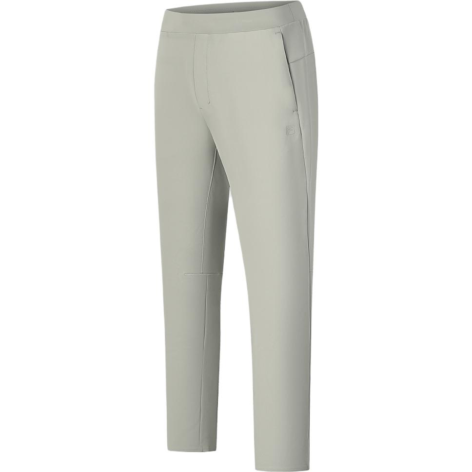 Fila 2023 Autumn New Knit Long Pants Basic Casual Fitness Straight Leg Sports Pants Men Bottoms Light-Industrial-Brown A11M341610F-BG