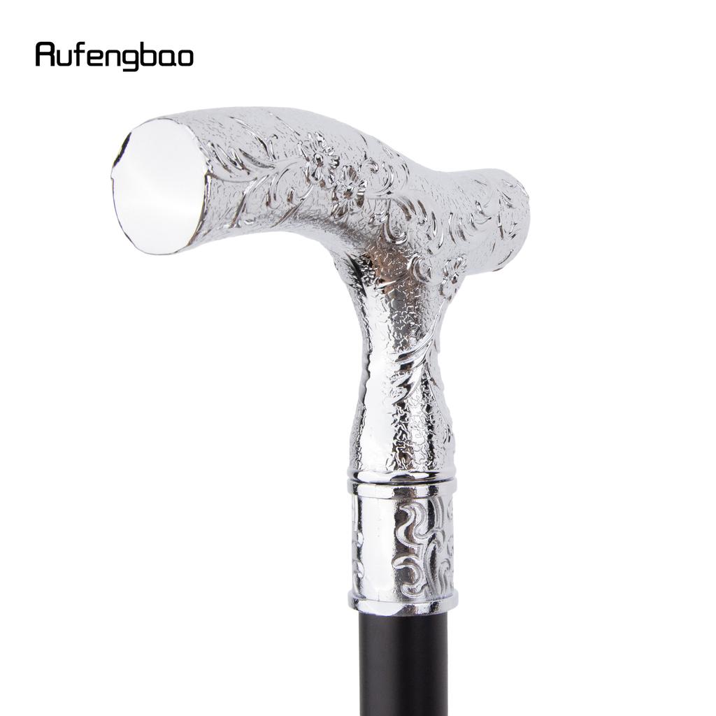 Röd Diamant Vit Blomma Boll Modekäpp Dekorativ Käpp Cospaly Vintage Fest Modesticka Kräkla 92cm