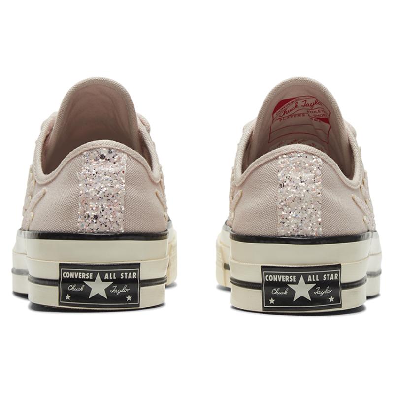 Converse Chuck Taylor All Star 1970s Classic Glitter Shine Low Top Sneakers Women's