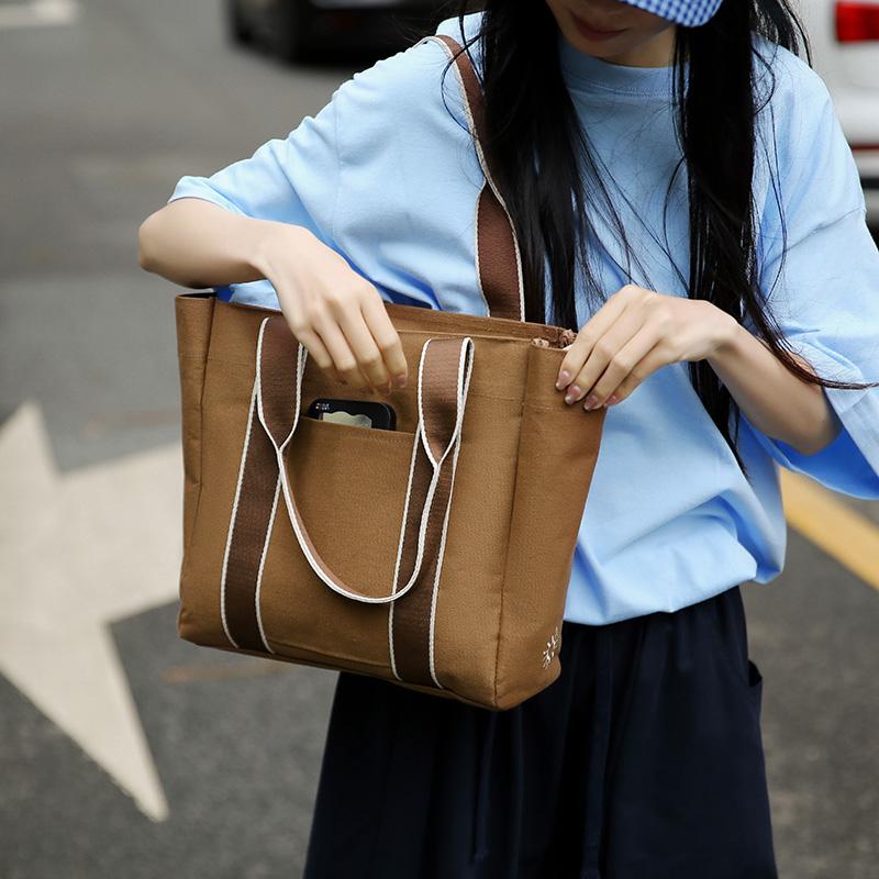 Tote Bag Women's Large Capacity Shoulder Bag Commuter Travel Bag