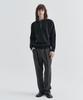 EZIO Henley Neck Wool Blend Knitwear_Black