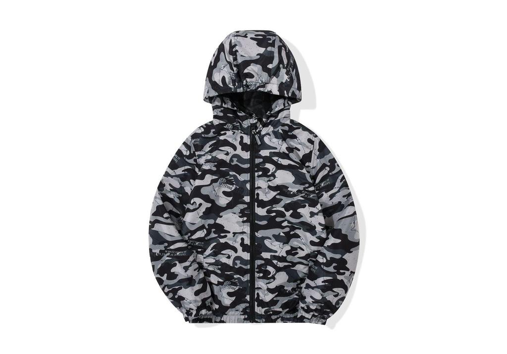 2025 Spring/Autumn Boys' Windproof Camouflage Cartoon Jacket
