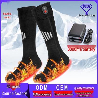 Grenzüberschreitende elektrisch beheizte Socken für Outdoor-Ski