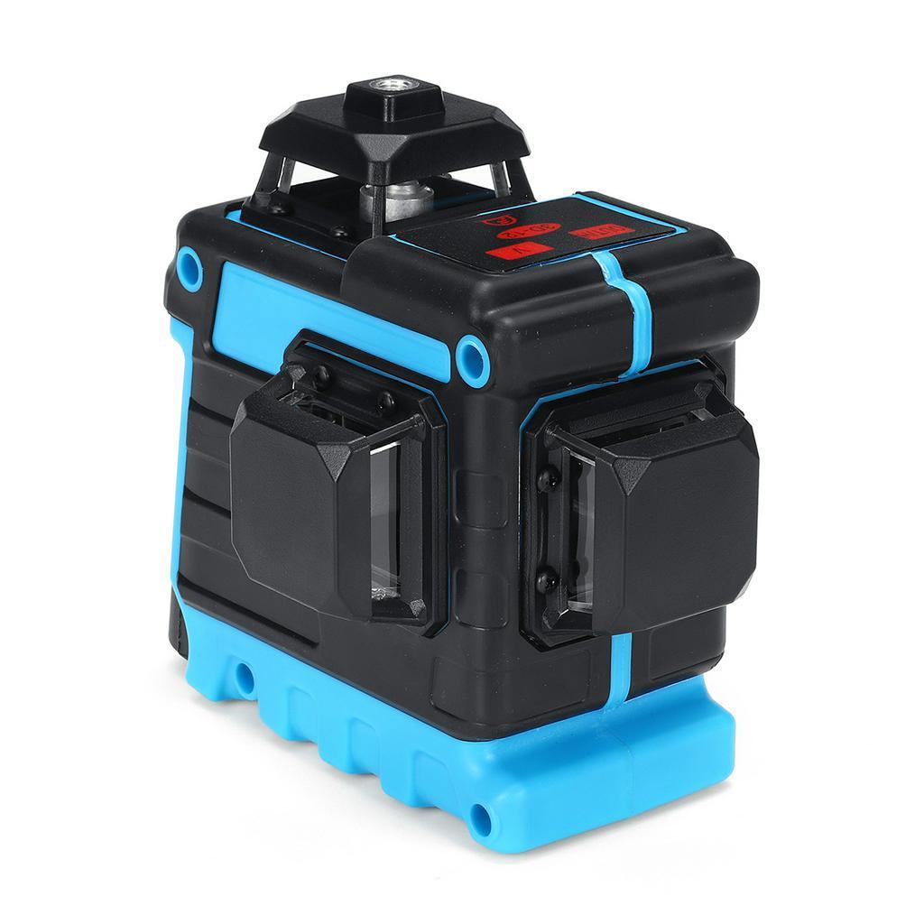 

3D Self Leveling Rotary Laser Level Green 12 Lines Cross Line Laser Measure Tool New