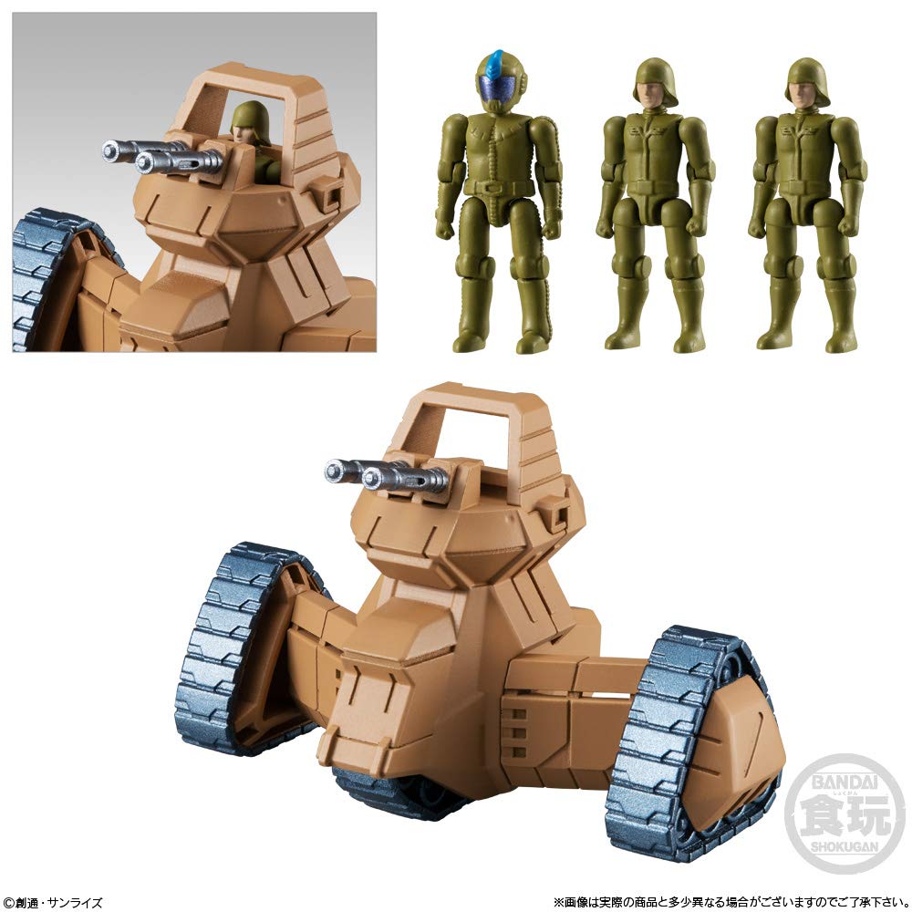 Mobile Suit Gundam Micro Wars 2 Candy Suit (10 Stück) Spielzeug/Kaugummi (Mobiler Gundam)