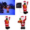 Festive 1.5m Inflatable Santa Claus Air Model Christmas Decoration Prop For Party Venue