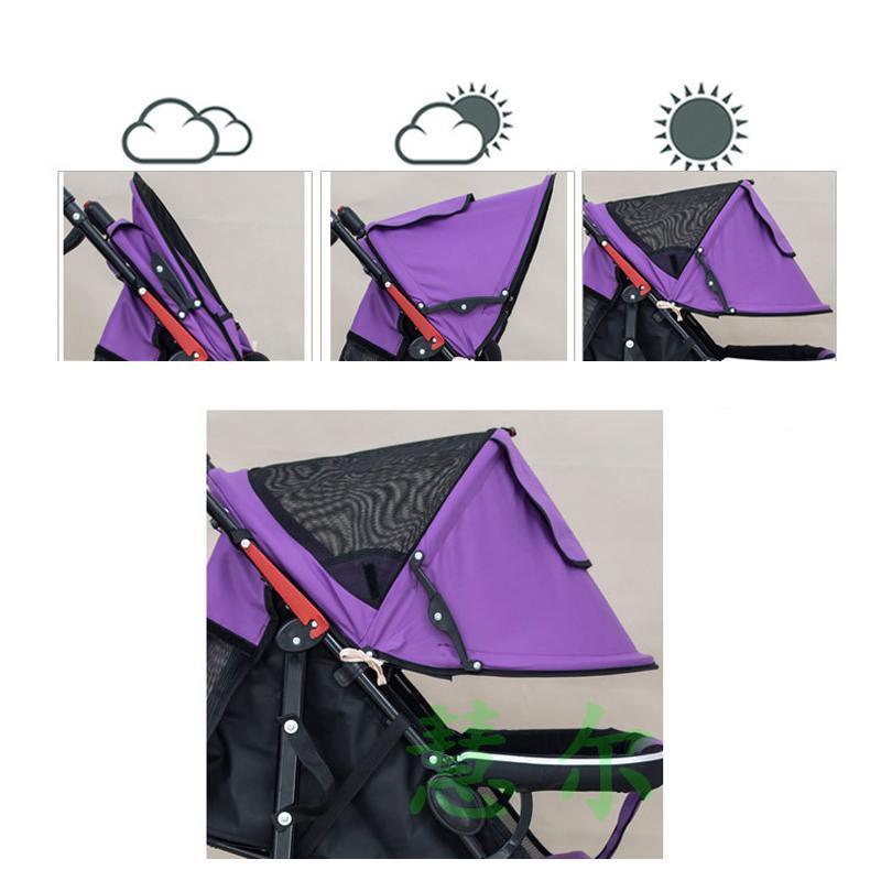 Baby stroller sunshade sunshade, rainproof sunshade, independent full cover car roof, baby stroller accessories