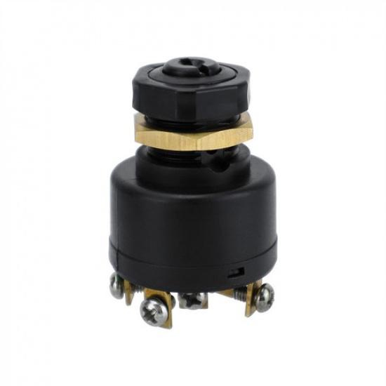 3 Position Outboard Off - Ignition - Start  Switch with 6 Terminals For Boats