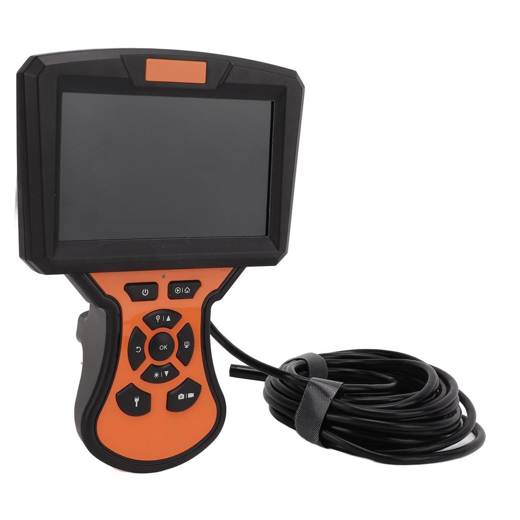 Industrial Endoscope 1080P 2MP Borescope Camera 3X Zoom 8mm Probe Waterproof for Pipe Sewer Drain