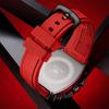 OLEVS Men's Stylish Chronograph Waterproof Multi-Function Watch with Silicone Strap White