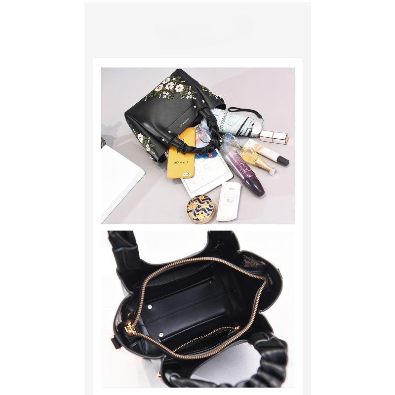 Ladies' Crossbody Handbag Soft Leather Large Bag