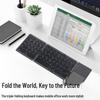 Portable Three-Fold Bluetooth Keyboard B033 for Phones, Tablets, Laptops