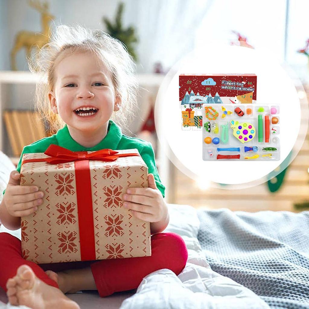 Christmas Countdown Calendar 24 Days For Children And Adults To Ease Anxiety  Toys