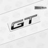 Auto Metal New GT Logo 3D Badge Lettering Decals Trunk Sticker For r333 301 306 307 308 3008 407 508 2008 RCZ Car Styling 333r