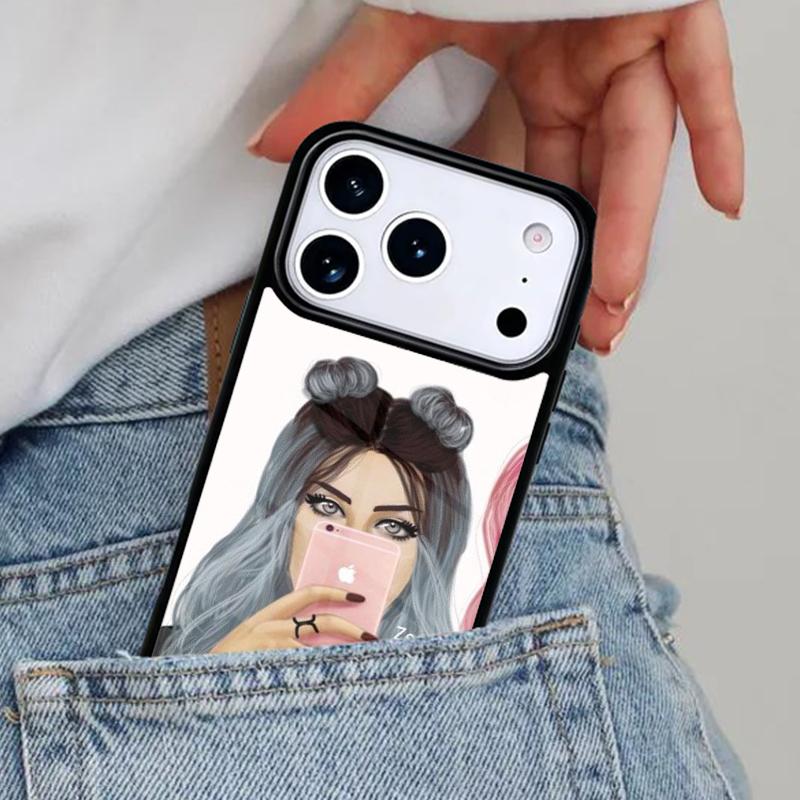 

BFF Cute Girl best Friend Phone Case for iPhone 16e 15 14 13 12 17 Pro Max Plus Air 17pro Cover Coque iPhone 14 Pro Max