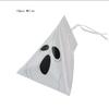 10Pcs Halloween Creative Triangle Candy Bag Halloween Multi functional Storage Bag Cartoon Pattern Bag