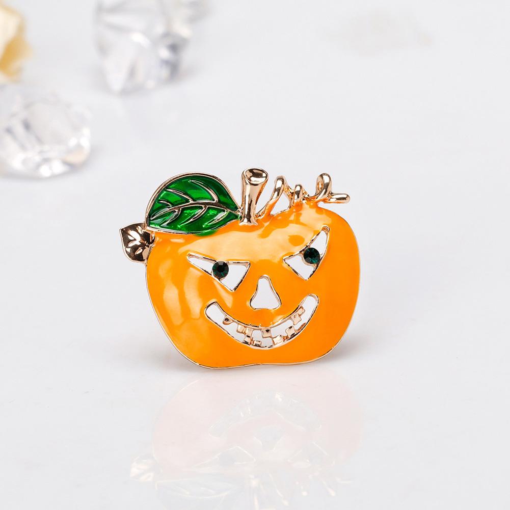 Fashion Women Cartoon Halloween Pumpkin Brooch Perfect Wear Decoration