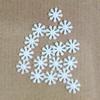 100pcs 12mm White Pearl Resin  Snowflake  Flatbacks DIY  Christmas  Decor  Phone  Case  Scrapbooking  Crafts  Embellishments