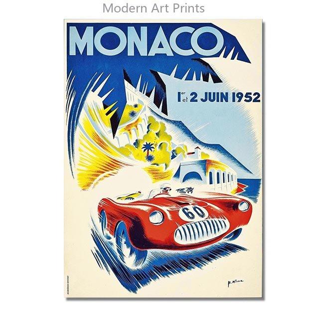 

24 часа Ле-Мана Холст Постеры Принт Фотографии спортивных автомобилей Винтажные Картины для настенного искусства для декора дома, гостиной, бара Без рамы 30x40cm No Framed