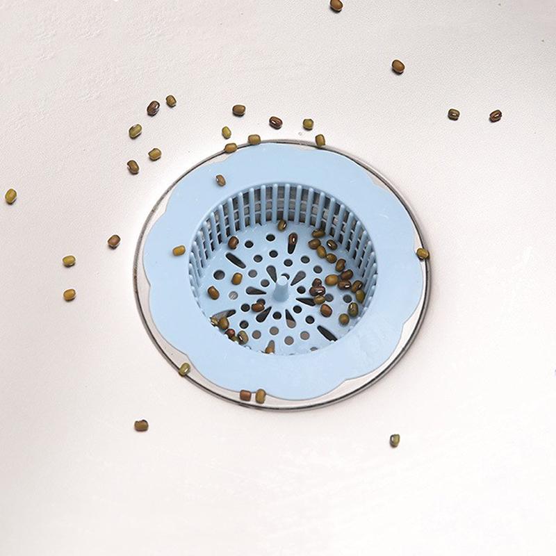 Slitesterk vask avløpsfilter Badekar Hårfangstopper Dusjhull Filterdeksel