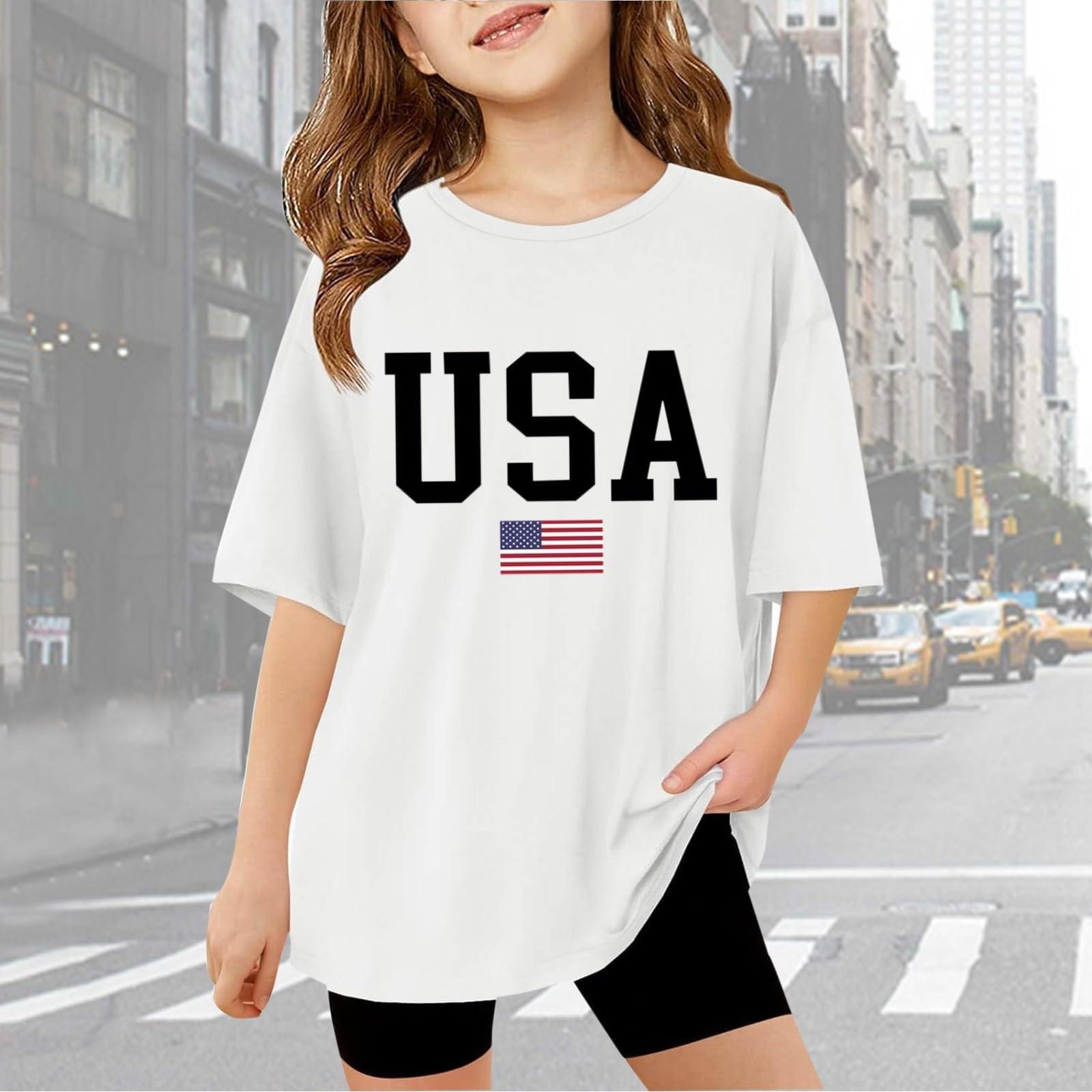 

Летний детский топ для мальчиков и девочек с принтом, футболка с короткими рукавами, базовый 160 белый