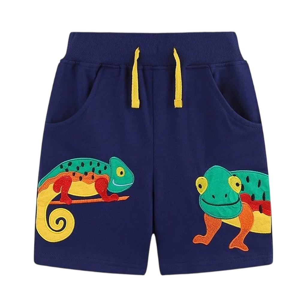 Embroidered Kids Athletic Pants Casual Sporty Trousers For Boys & Girls