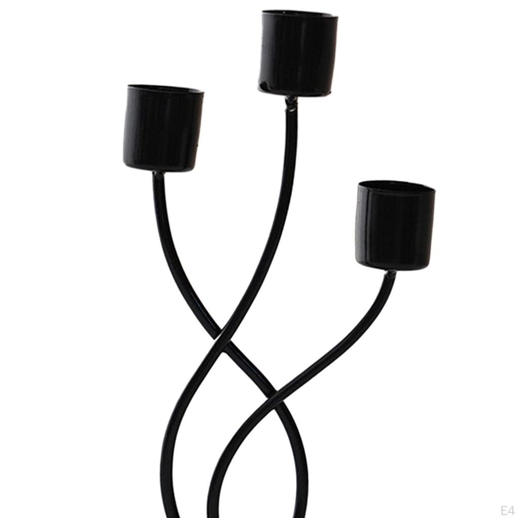 3 Arm Candle Holder Candlestick Candelabrum Holder,Candle Stand Candelabra for Dining