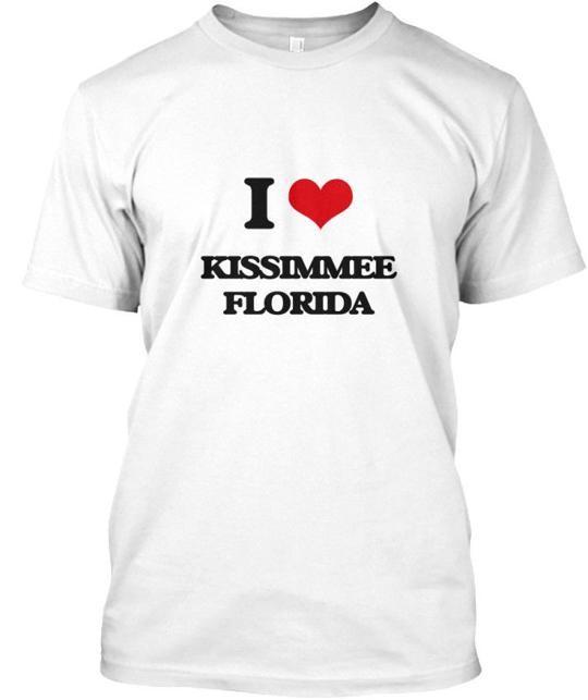 

I Love Kissimmee Florida T-Shirt Made in the USA Size S to 5XL 2XL