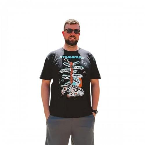Star Wars Unisex Adult Signpost T-Shirt
