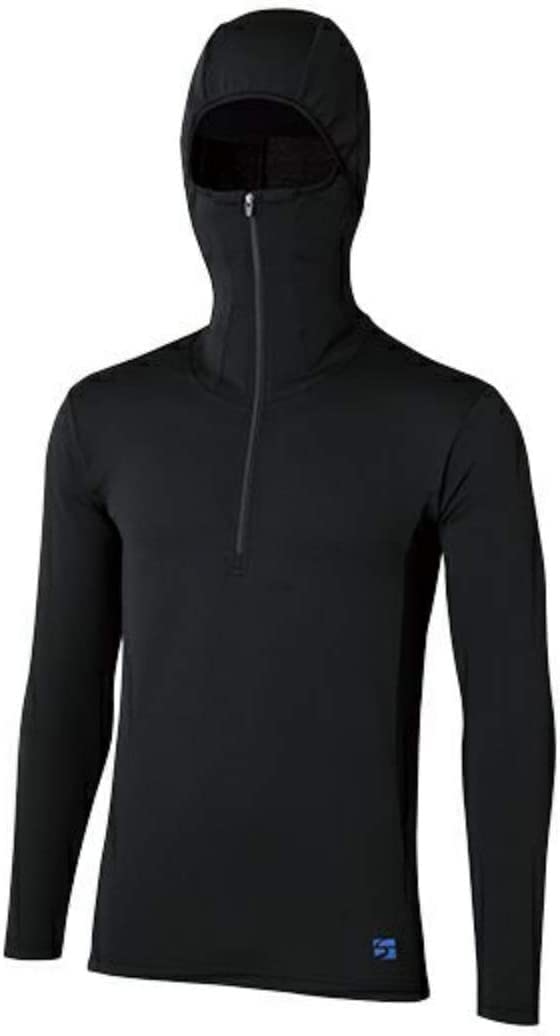 Термохуди Finetrack Merino Spin (Мужской) / FUM0624 (JP, Алфавит, M, Черный)