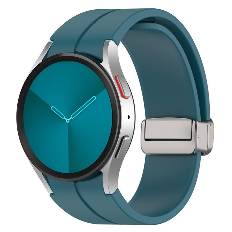 Silicone Strap for Samsung Galaxy Watch 5 Pro 45mm/7 6 5 4 44/40mm No Gaps Wristband for Galaxy Watch 6 Classic 47mm 43mm Strap
