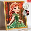 Disney DIY Pearl Art Painting Frozen Anna Home Wall Decoration Pearl Gemstone Painting Pictures Crafts Home Decoration