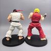 17CM Anime Street Fighter Fighting Game Action Figure Ken Masters Hoshi Ryu PVC Kawaii Toys Dolls Room Decor Gift For Boys