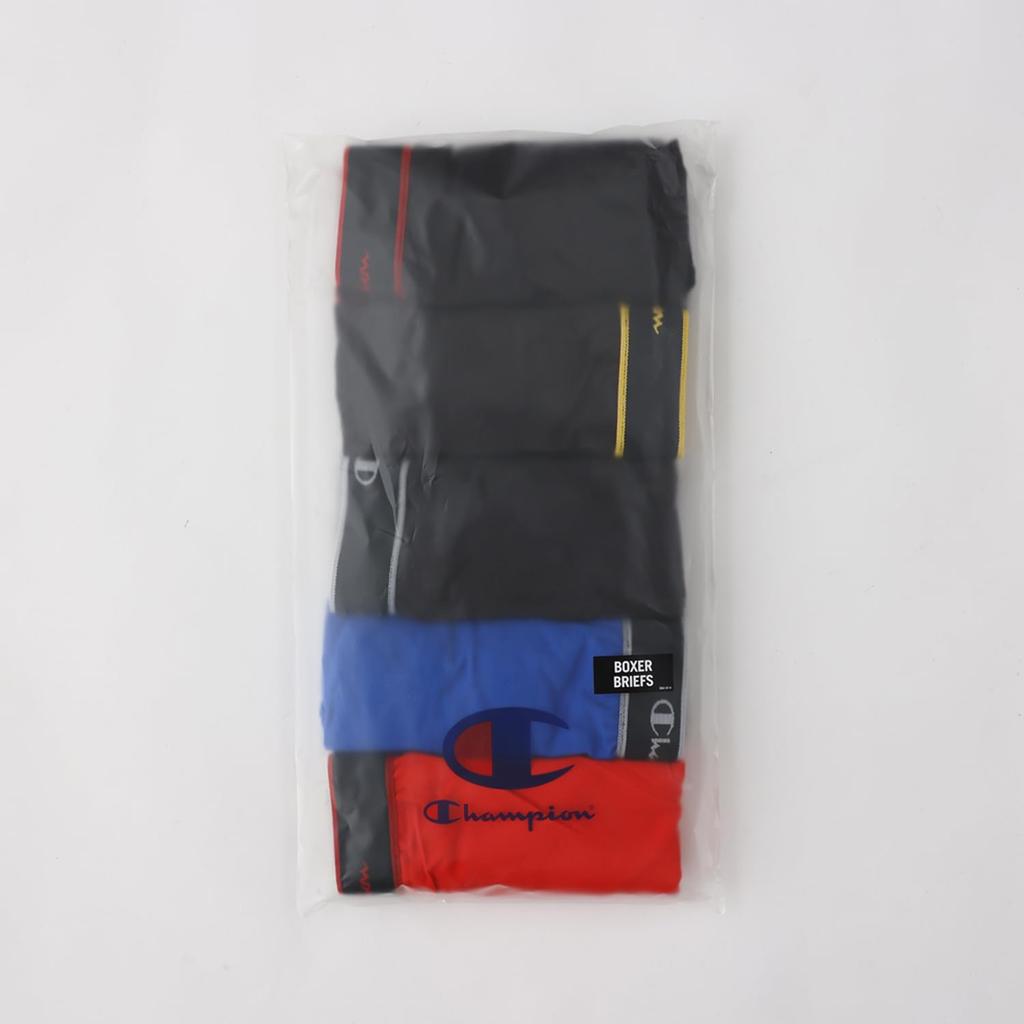 Champion Boxershorts Deodorierend Sortiert M (5er-Pack) Antibakteriell, Desodorierend, Sauber, Effekt, 5er-Pack Slips, CM6ES702J, Herren, 997,