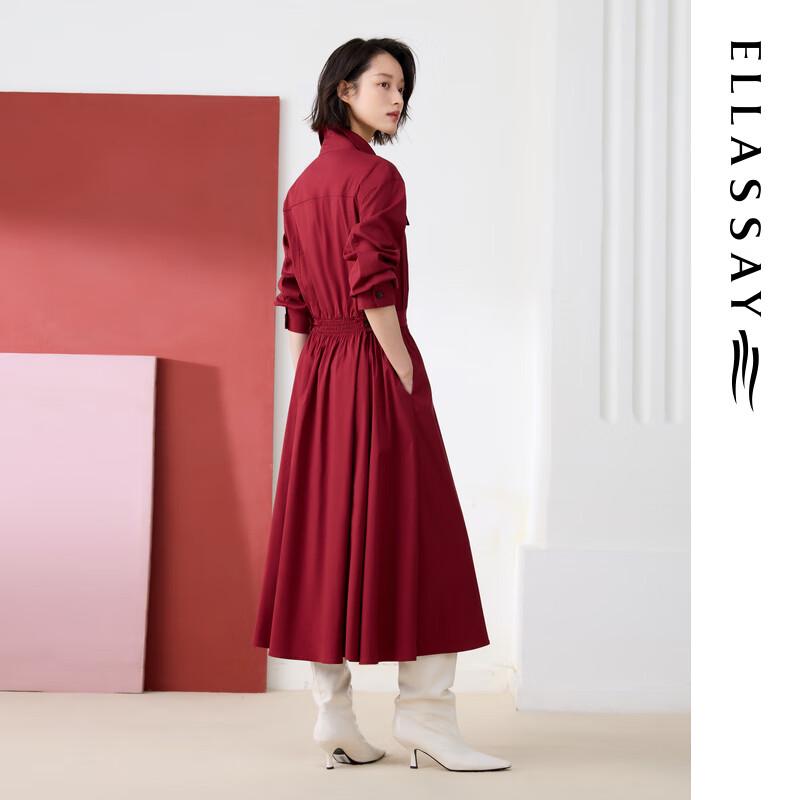 ELLASSAY 2026 Early Spring Elegant Shirt Dress