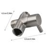 Fast Faucet Adapter Split Flows Valves Metal Produced Fitting Water Divider Valves for House Commercial Bathroom Fixtures