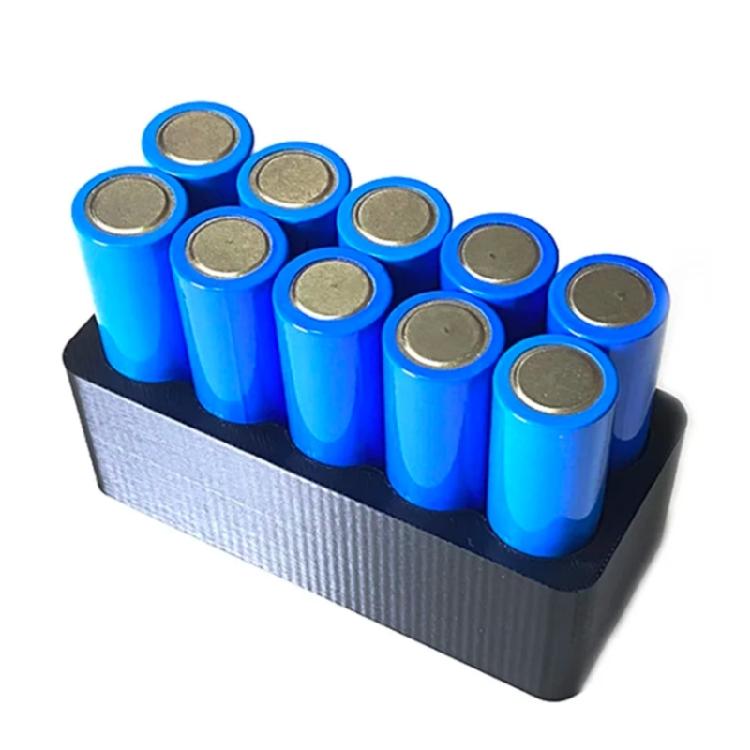 Professional ABS 18650 Battery Clamp Holder Slot 3/4/6/10-Section Rack for Reliable Use In DIY and Technical Projects