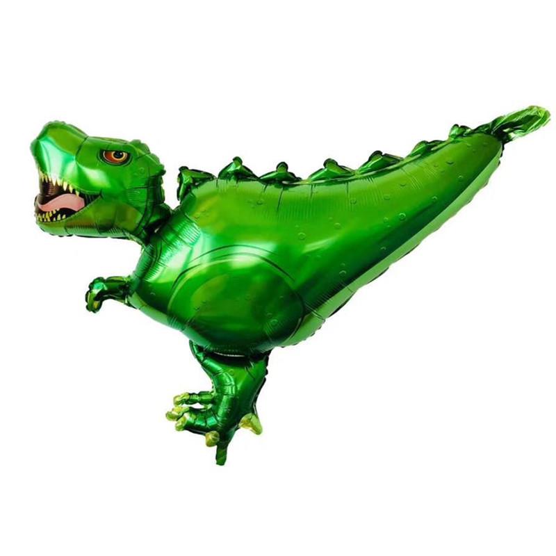 5pcs Dinosaur Aluminum Film Balloon, Triceratops Tyrannosaurus Rex Dinosaur Theme Party Decorative Balloon