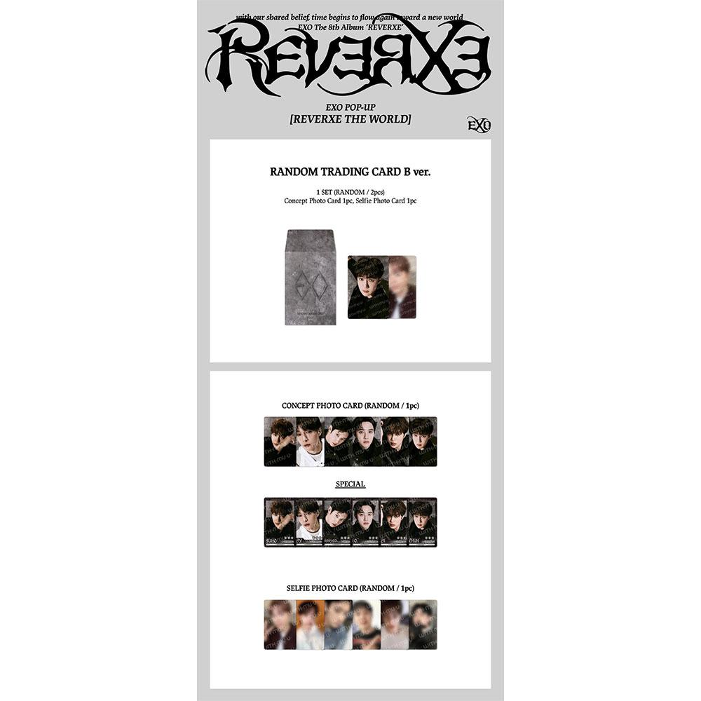[pre-order] EXO REVERXE THE WORLD md RANDOM TRADING CARD SET