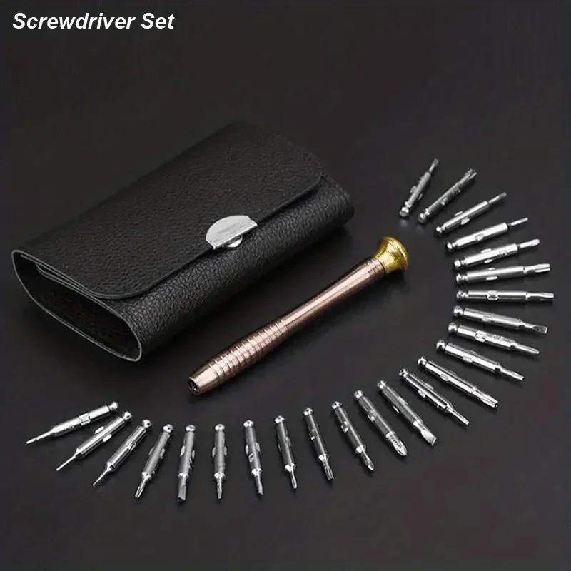 29 In 1 Mini Precision Screwdriver Tool Kit Portable Screwdriver Bits Tool Set Pocket Tools Professional Electronics Repair Tool