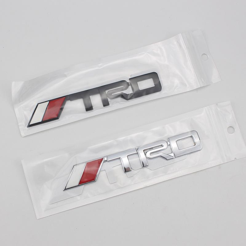 TRD 3D Metal Car Emblem Sticker for Body Modification
