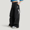 Adidas Woven Loose Wide Leg Straight Sports Casual Pants Women bottoms KW0682