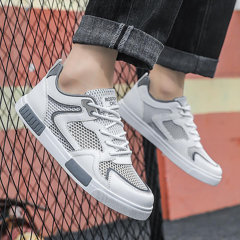 Fashion Men Casual Shoes Comfortable Trend Board Shoes for Men Mesh Breathable Sneakers Outdoor Sports Shoes Men New Running Shoes
