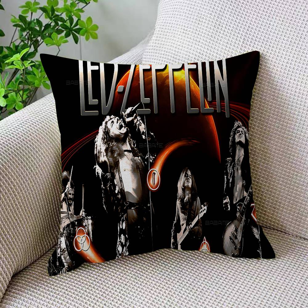 Classic Band L-Led Z-Zeppelin Pillow Cover For Bedroom Room And Living Room Sofa Decorative Cushion Cover