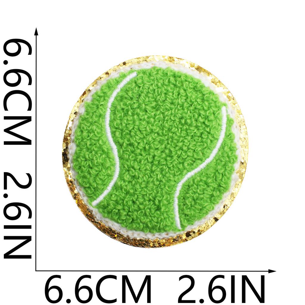 Chenier Football Embroidery Cloth Sticker Children'S Bag Decoration Towel Embroidery Volleyball Patch Sticker Computer Embroidery Stamp Ironing