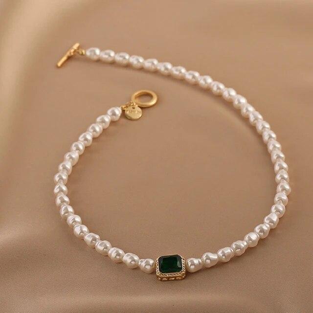 SHANGZHIHUA The Elegant Light Luxury Three-layer Pearl Collar, 2021 New Trend Jewelry Fashion Woman's Necklace Party Gift