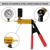 Car Hand Tool Manual Vacuum Bleeding Brake Fluid Bleeder Tools Vacuum Pistol Pump Tester Kit Aluminum Pump Pressure Vacuum Gauge